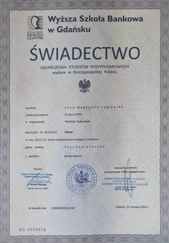 dyplom psychodietetyka jpg
